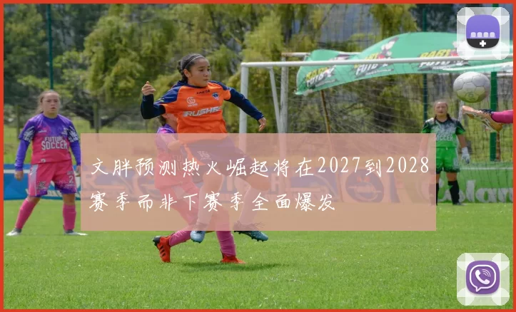 文胖预测热火崛起将在2027到2028赛季而非下赛季全面爆发